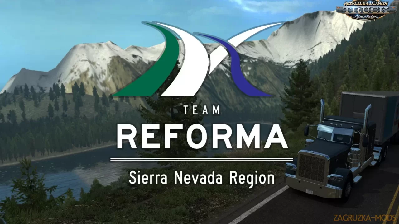 Sierra Nevada Map v2.6.4 (1.49.x) for ATS
