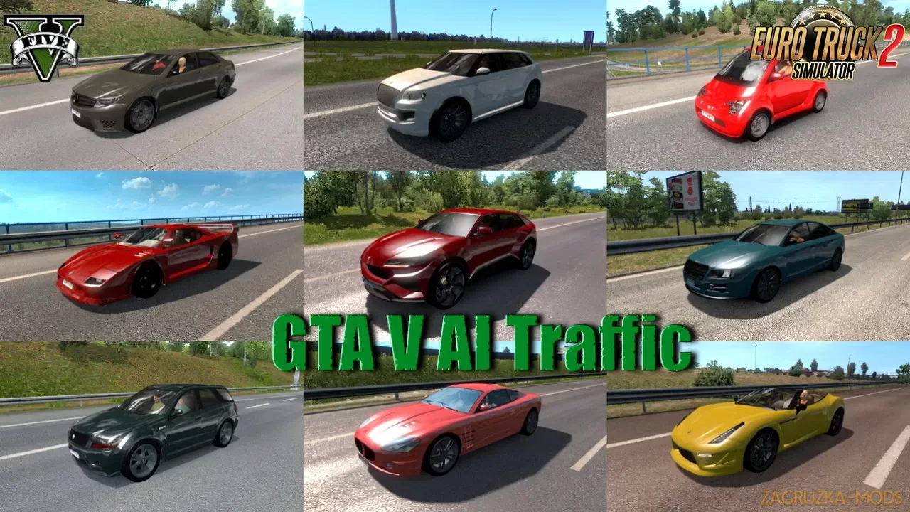 GTA V AI Traffic Pack v4.2 (1.46.x) for ETS2