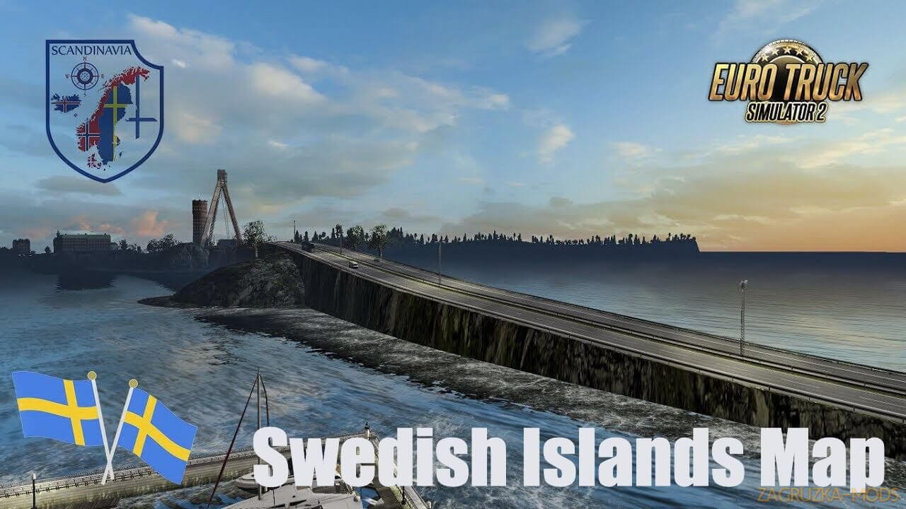 Swedish Islands Map v1.10 by BenganJ (1.37.x) for ETS2