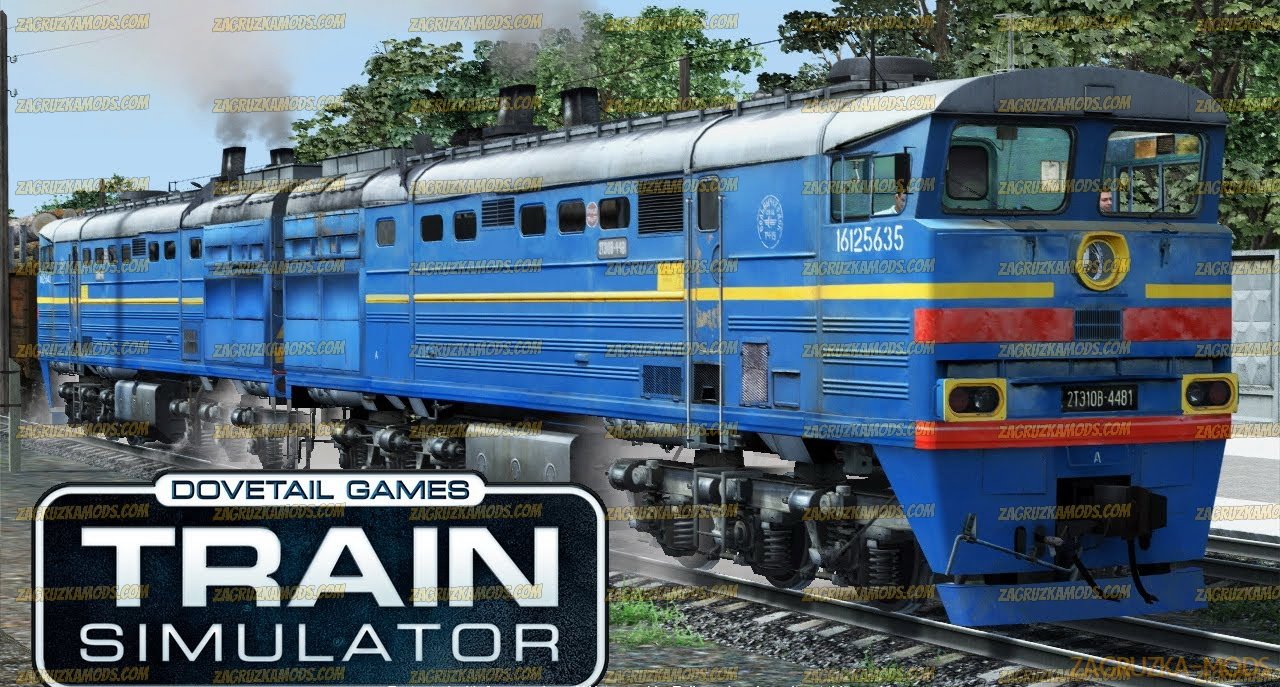 Diesel Locomotive 2TE10V-4481 v1.0 for TS 2020