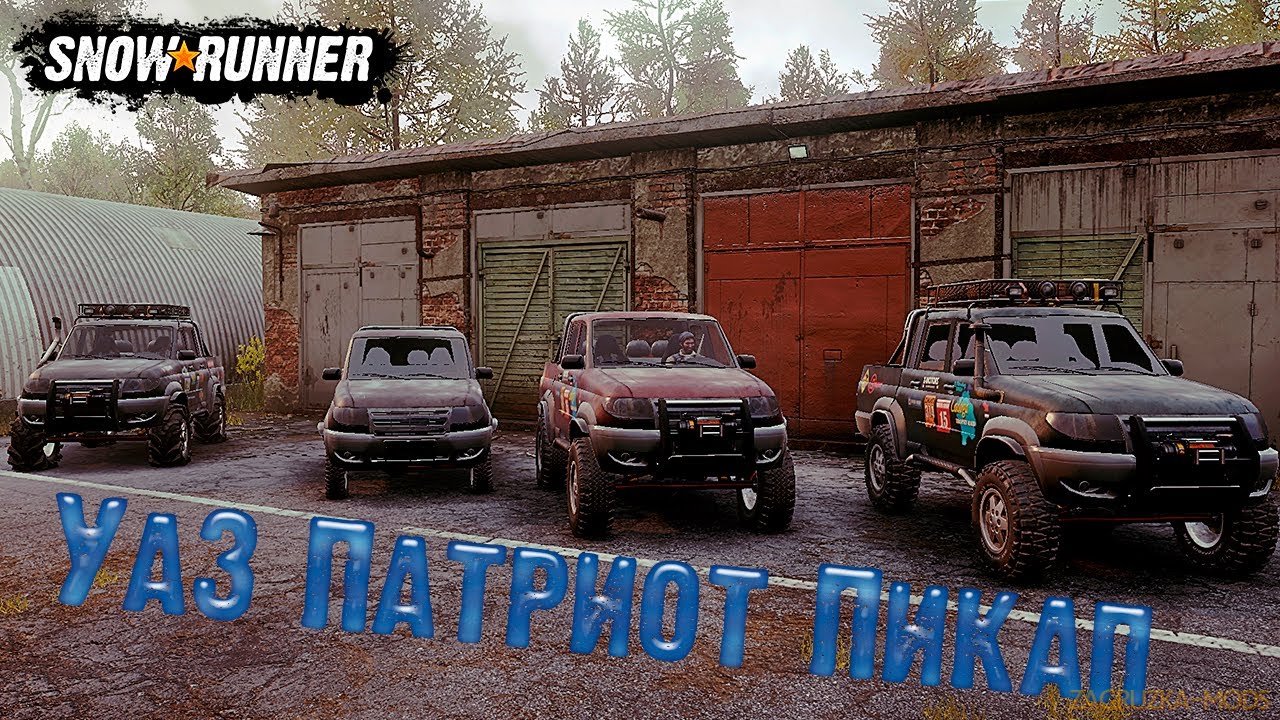 UAZ Patriot Pickup v3.0 for SnowRunner