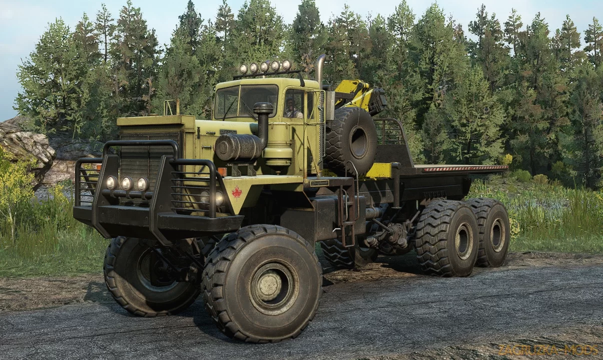 Pacific P12W Army v1.0 for SnowRunner