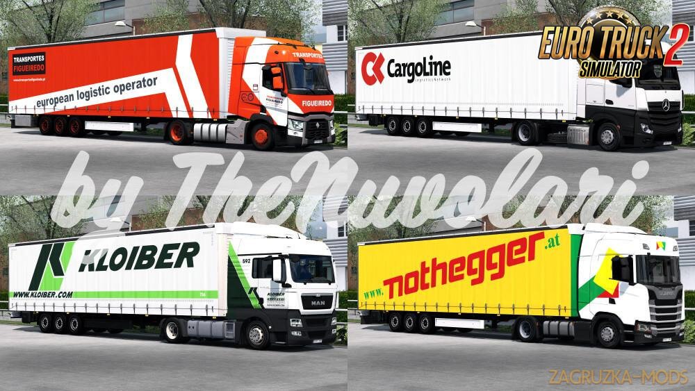 Fliegl SDS350 SkinPack v1.0 by TheNuvolari (1.37.x) for ETS2