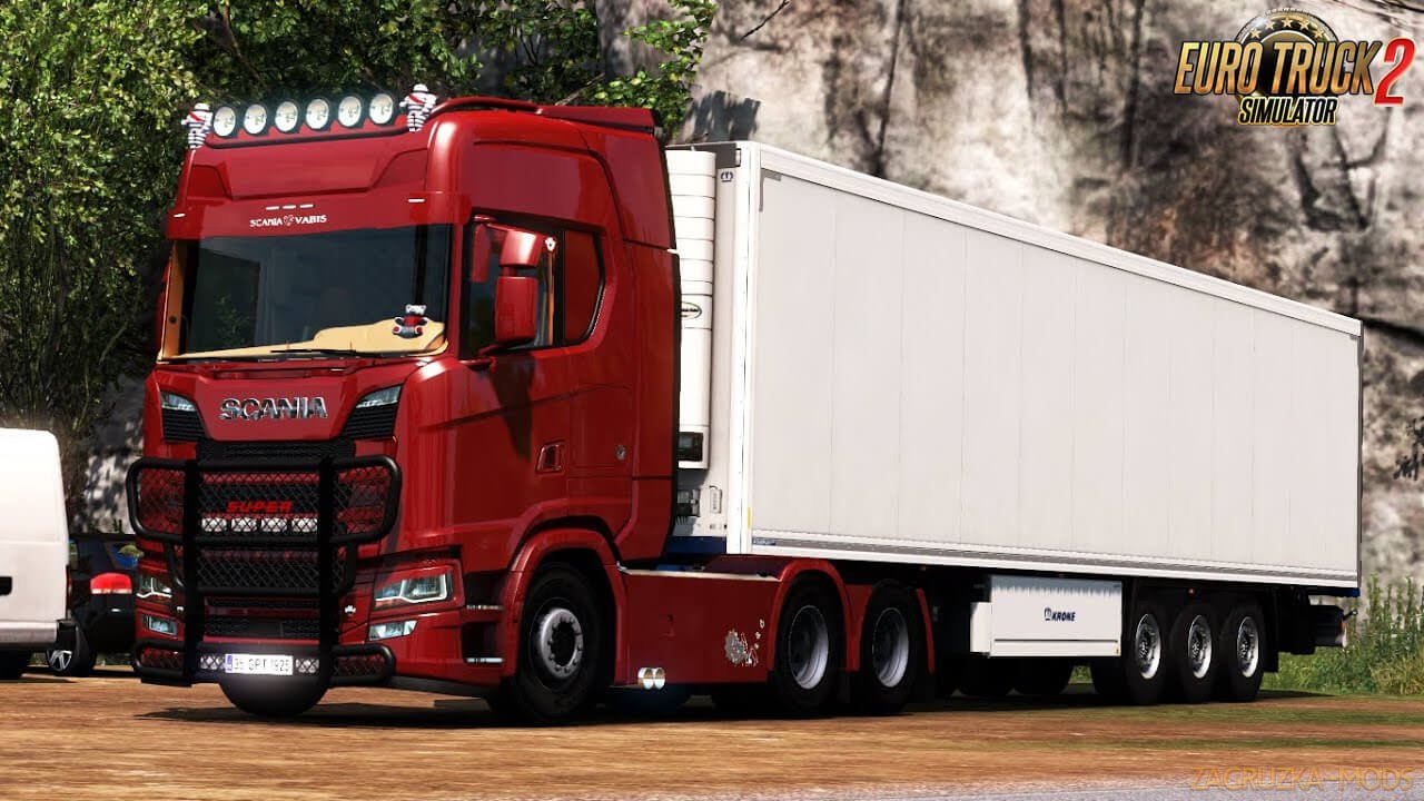 Scania S520 V8 Custom Truck v3.1 (1.38.x) for ETS2