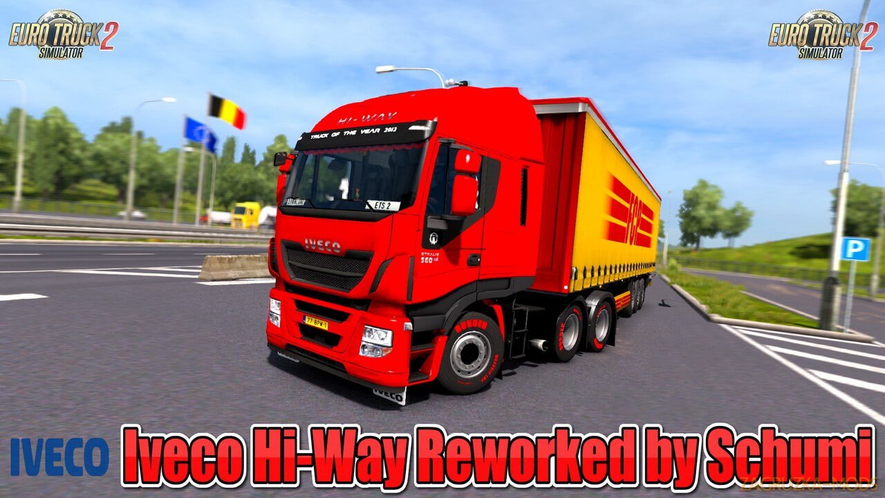 Iveco Hi-Way Reworked v4.5 by Schumi (1.54.x) for ETS2