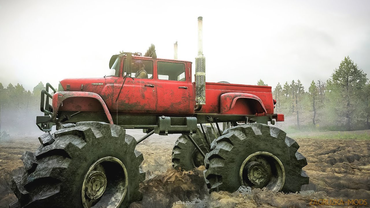 International Loadstar 1700 Monster Truck v1.0.2 for SnowRunner