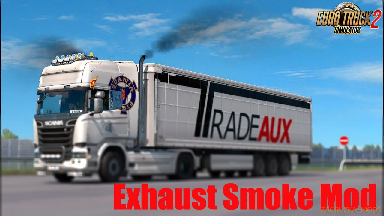 Exhaust Smoke Mod v1.0 (1.37.x) for ETS2