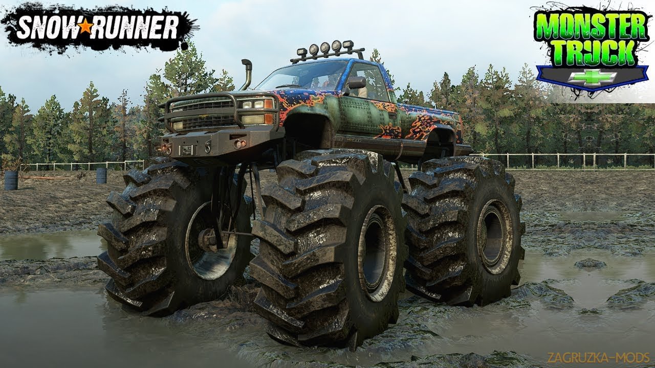 Chevrolet CK 1500 Monster Truck v1.3.3 for SnowRunner