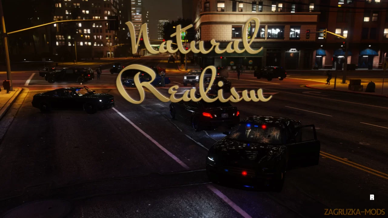 Natural Realism - Gameplay v5.01 for GTA 5