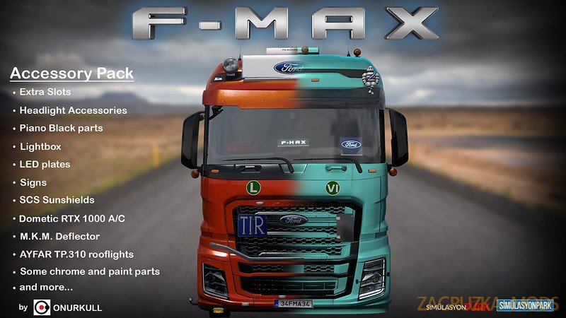 FORD F-MAX Accessory Pack v1.0 (1.37.x) for ETS2