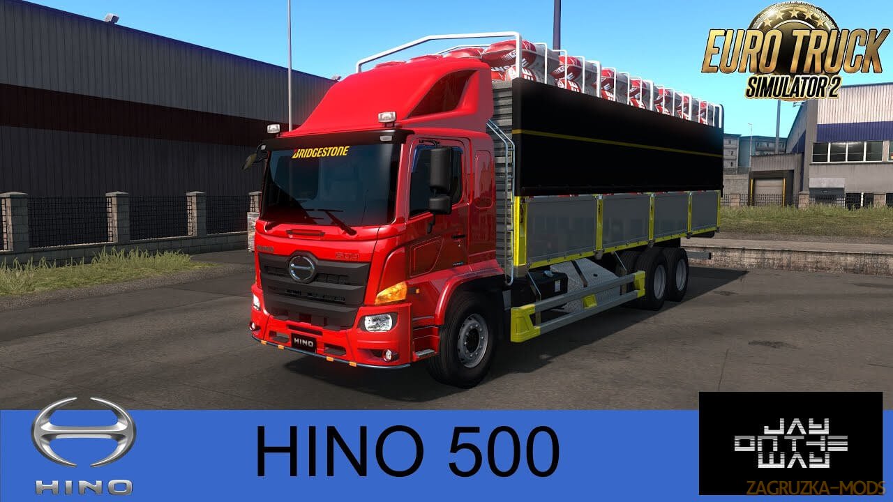 Hino 500 Truck + Interior v1.0 (1.37.x) for ETS2