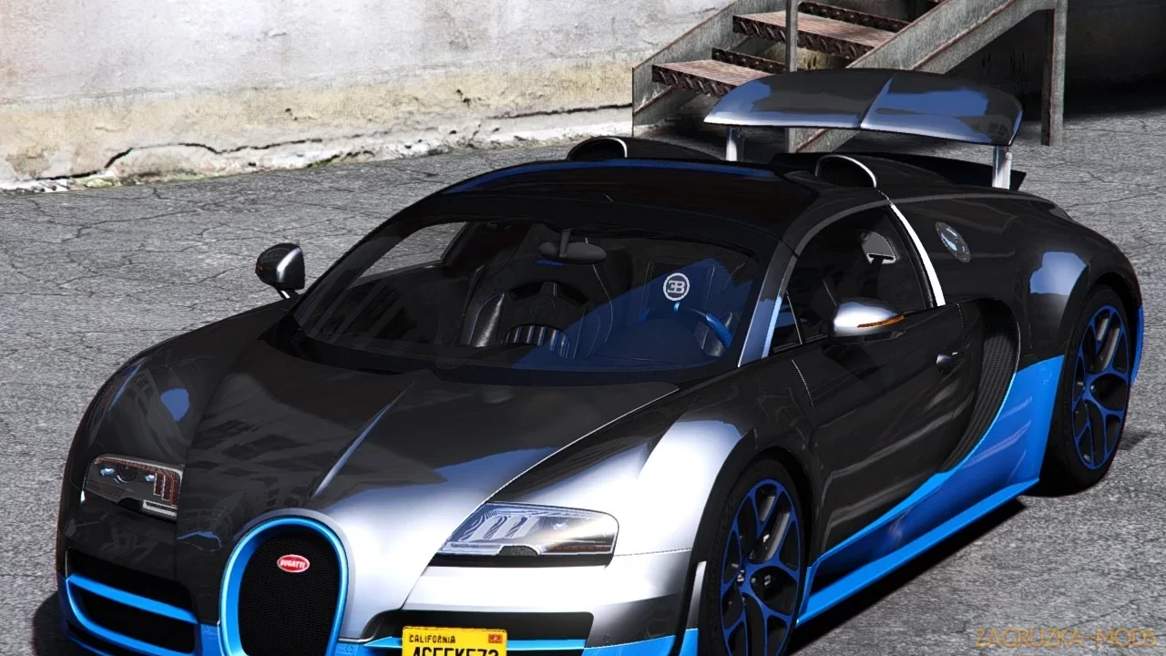 Bugatti Veyron Vitesse v1.0 for GTA 5