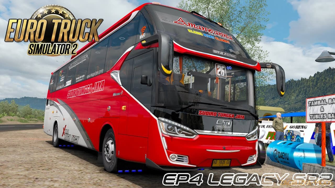 Bus Legacy SR 2 XHD Prime v1.0 by Muhammad Husni (1.37.x) for ETS2