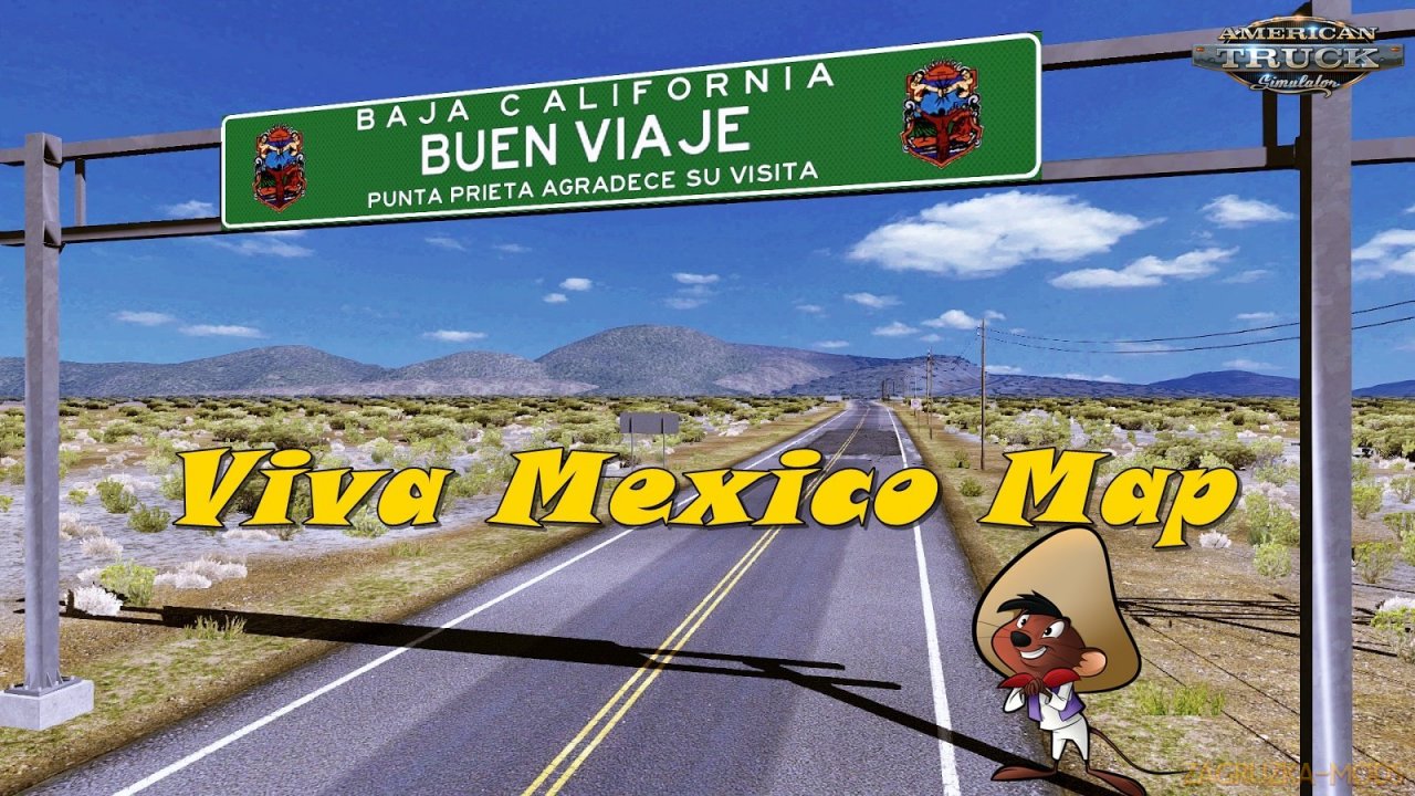 Viva Mexico Map v2.5.9 (1.39.x) for ATS