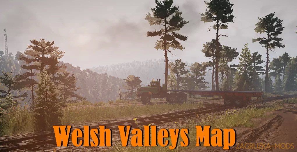 Welsh Valleys Map v0.9.1 for SnowRunner