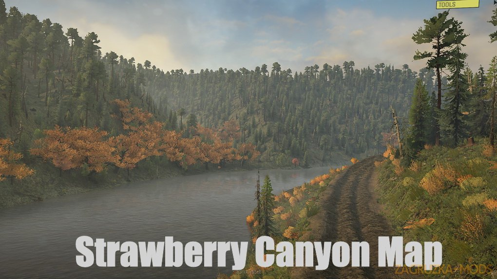 Strawberry Canyon Map v0.1.3 for SnowRunner