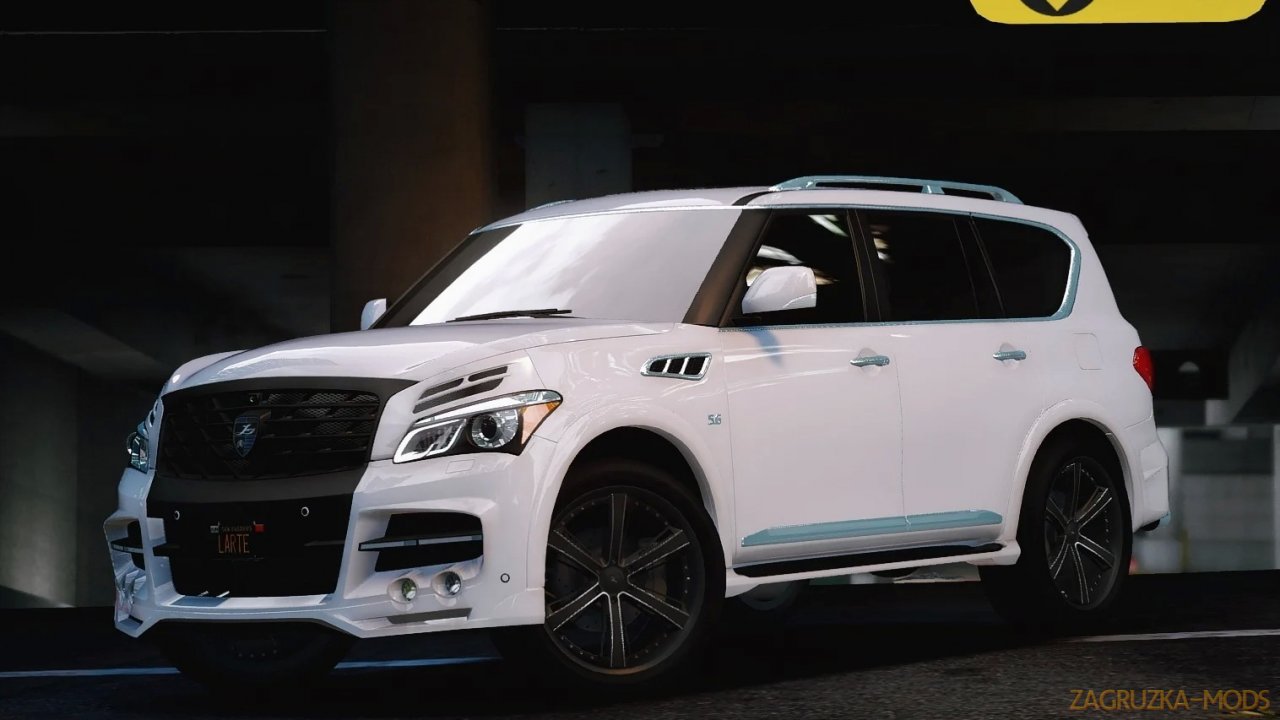 Infiniti QX80 2016 + Larte Kits v1.0 for GTA 5