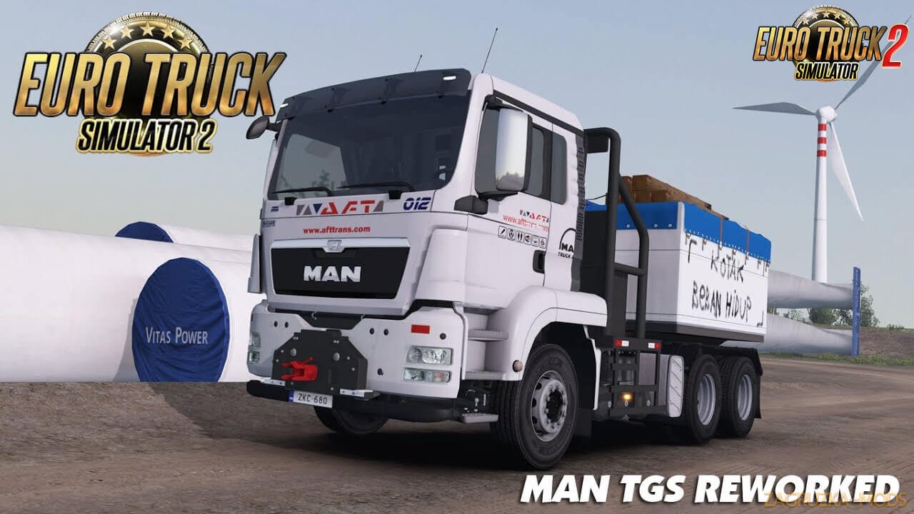 MAN TGS Euro 5 Reworked v1.5.1 (1.46.x) for ETS2