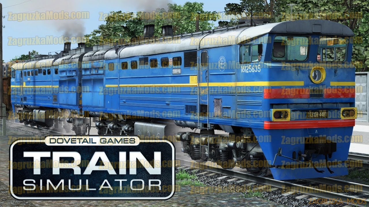 Diesel Locomotive 2TE10B-4481 v1.0 for TS 2020