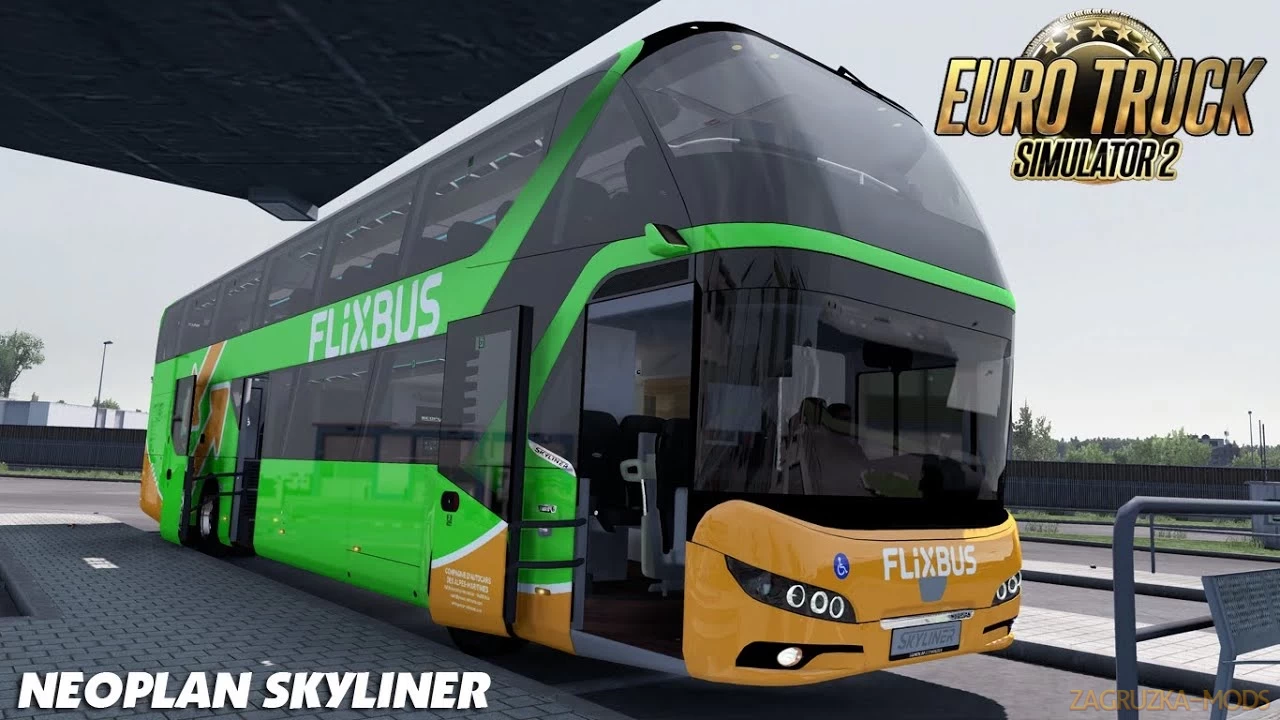 Bus Neoplan Skyliner Euro 6 2020 v1.0 (1.38.x) for ETS2