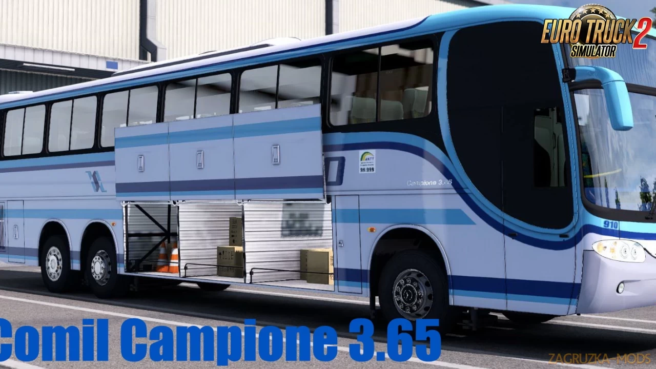 Bus Comil Campione 3.45 v1.0 (1.38.x) for ETS2