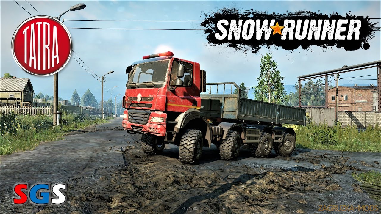 TATRA Truck Phoenix 8x8 v1.0 for SnowRunner