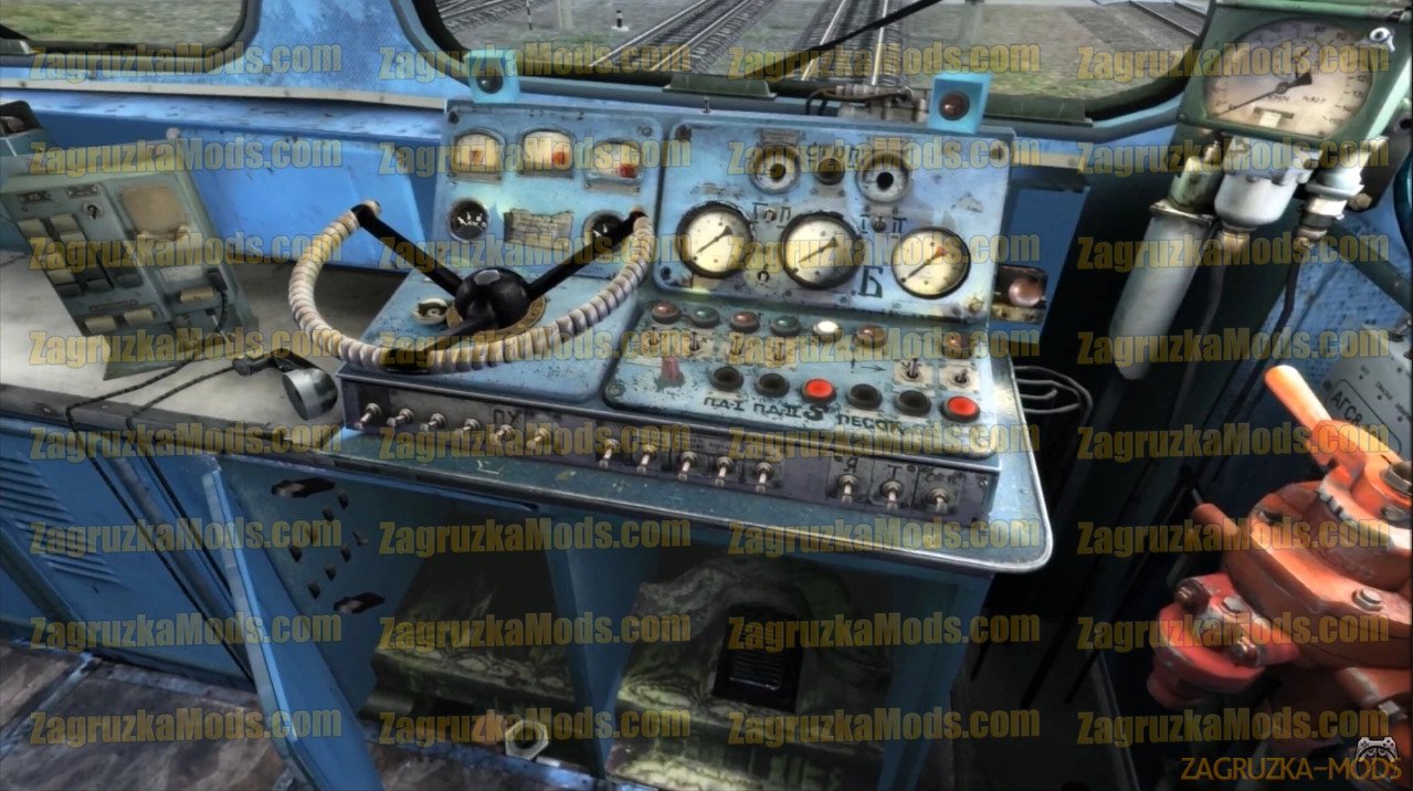 Diesel Locomotive 2TE10B-4481 v1.0 for TS 2020 Diesel Locomotive 2TE10B-4481 v1.0 for TS 2020