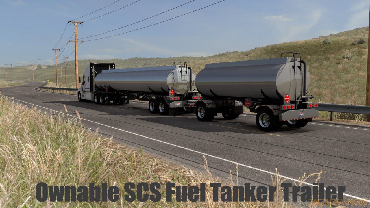 Ownable SCS Fuel Tanker Trailer v1.1 (1.38.x) for ATS