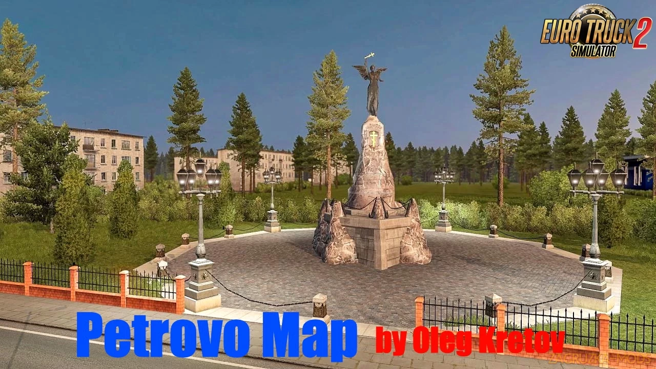 Petrovo Map (Rus region) v4.5 (1.46.x) for ETS2