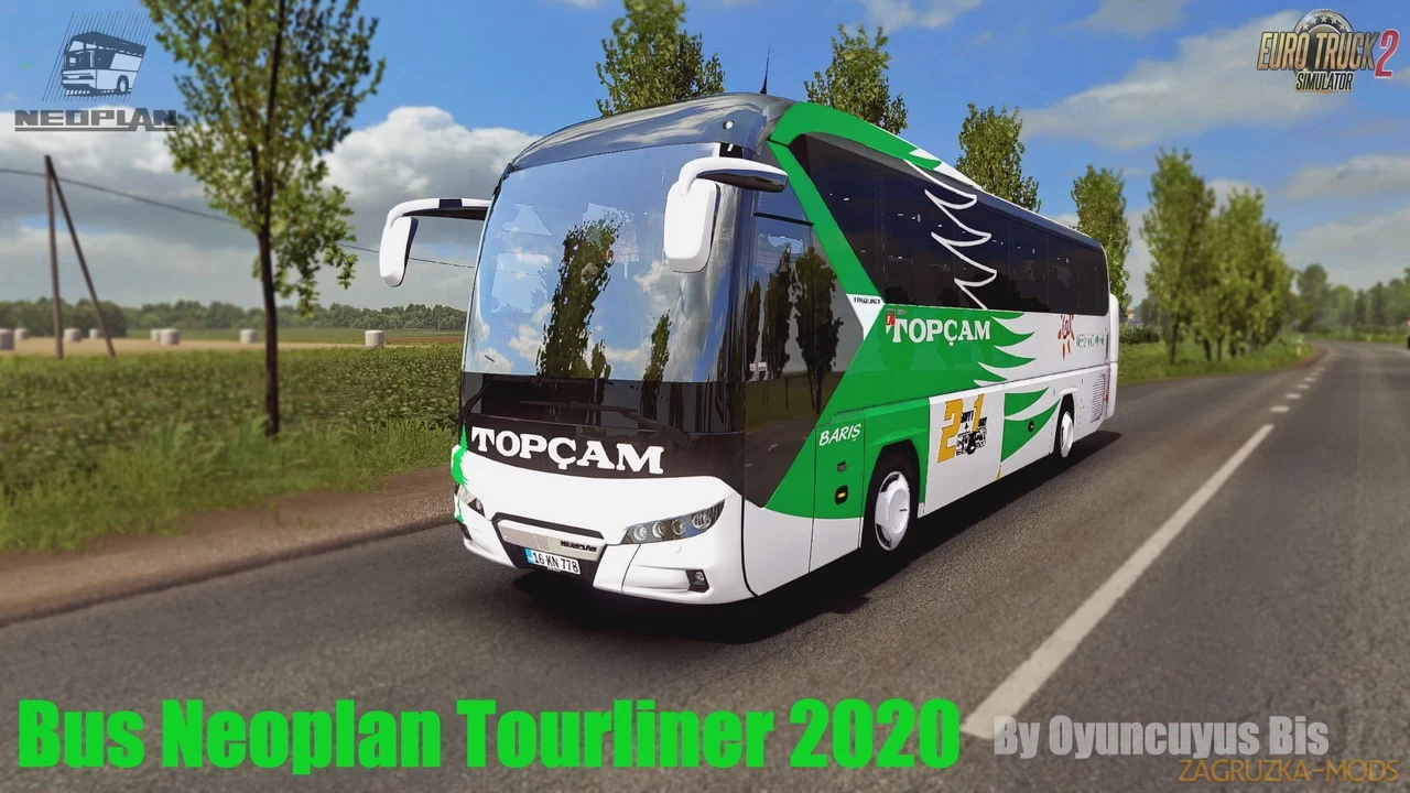 Bus Neoplan Tourliner 2020 v1.2 By Oyuncuyus Bis (1.40.x) for ETS2