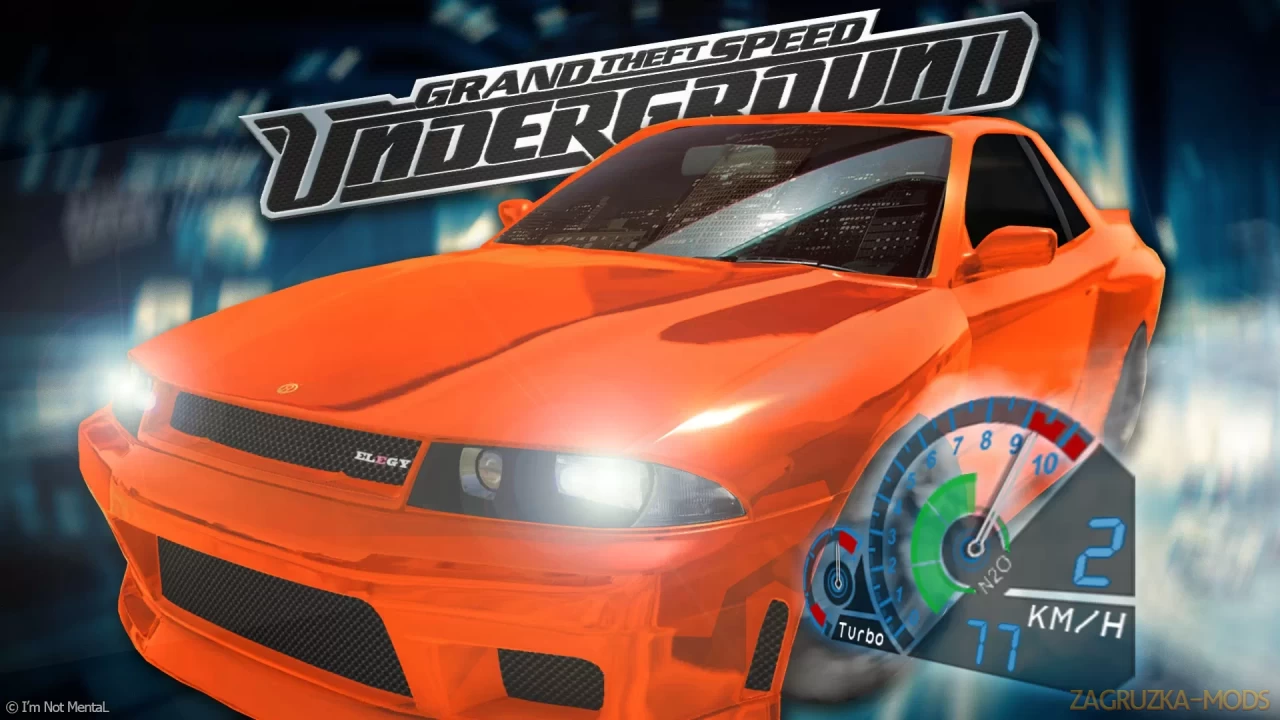 Need for Speed Underground Speedometer v0.0.7 for GTA 5