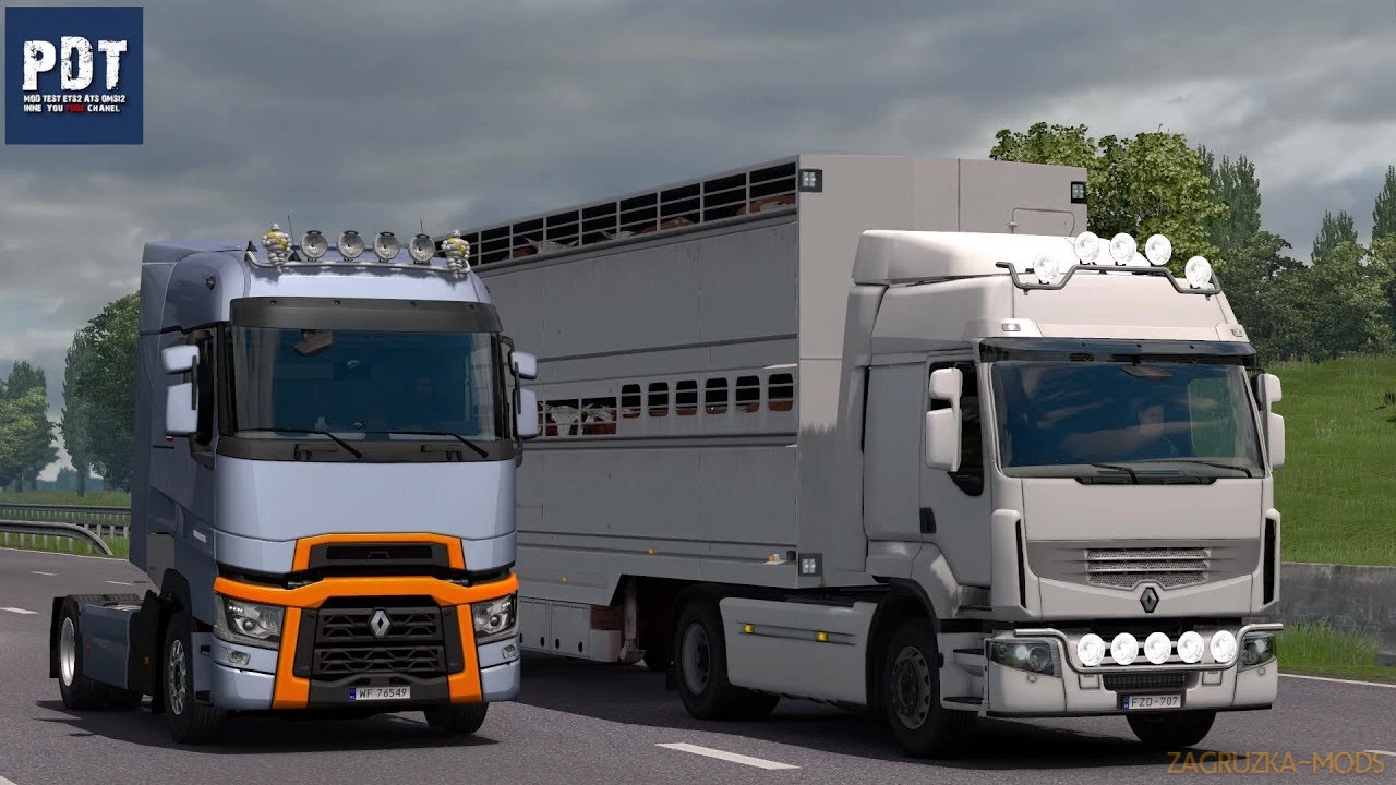 Tuned Truck Traffic Pack v6.2 by Trafficmaniac (1.46.x) for ETS2