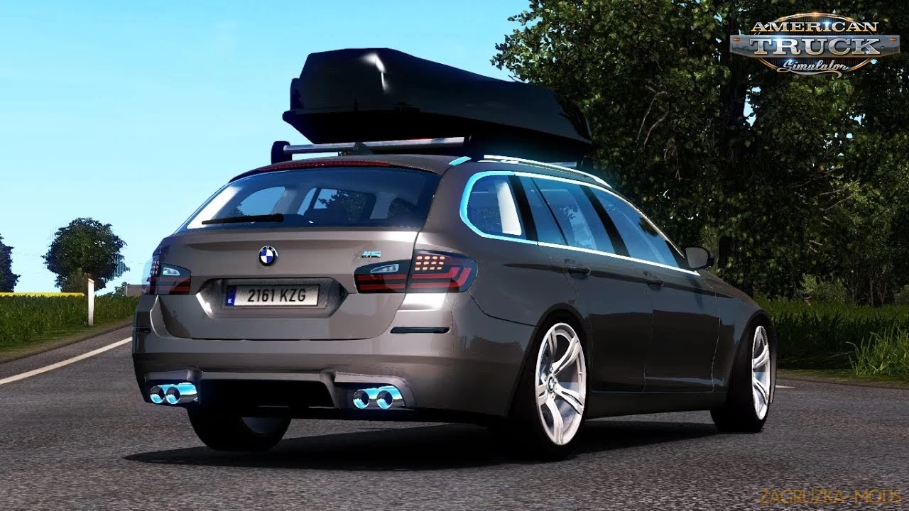 BMW M5 Touring + Interior v1.4 (1.38.x) for ATS