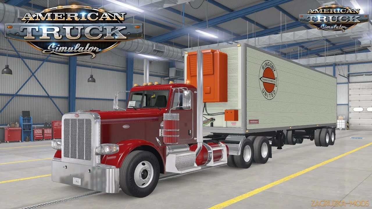Fruehauf FB 40ft Refregerator Van 1971 v3.0 (1.44.x) for ATS