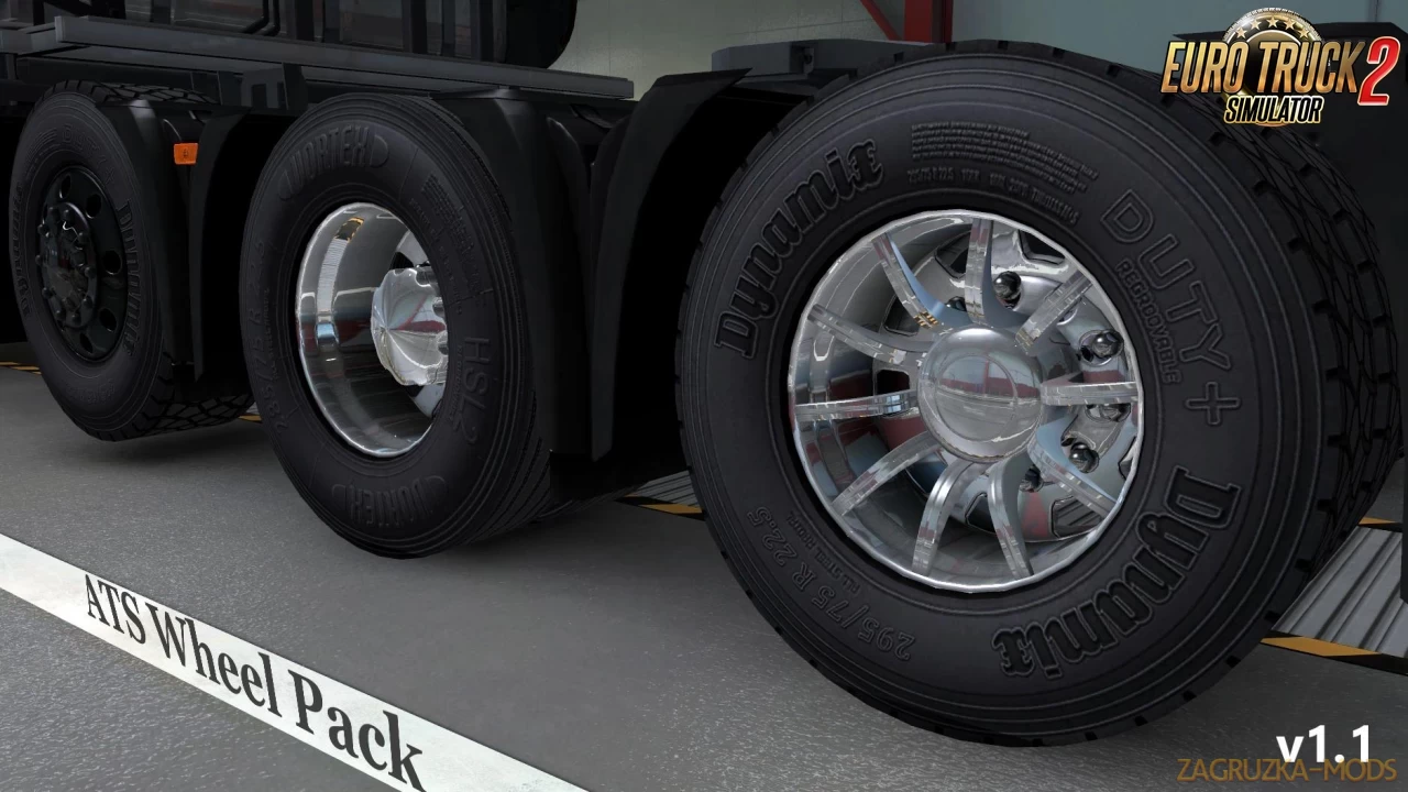 Wheel Pack from ATS for ETS2 v1.25 (1.39.x) for ETS2