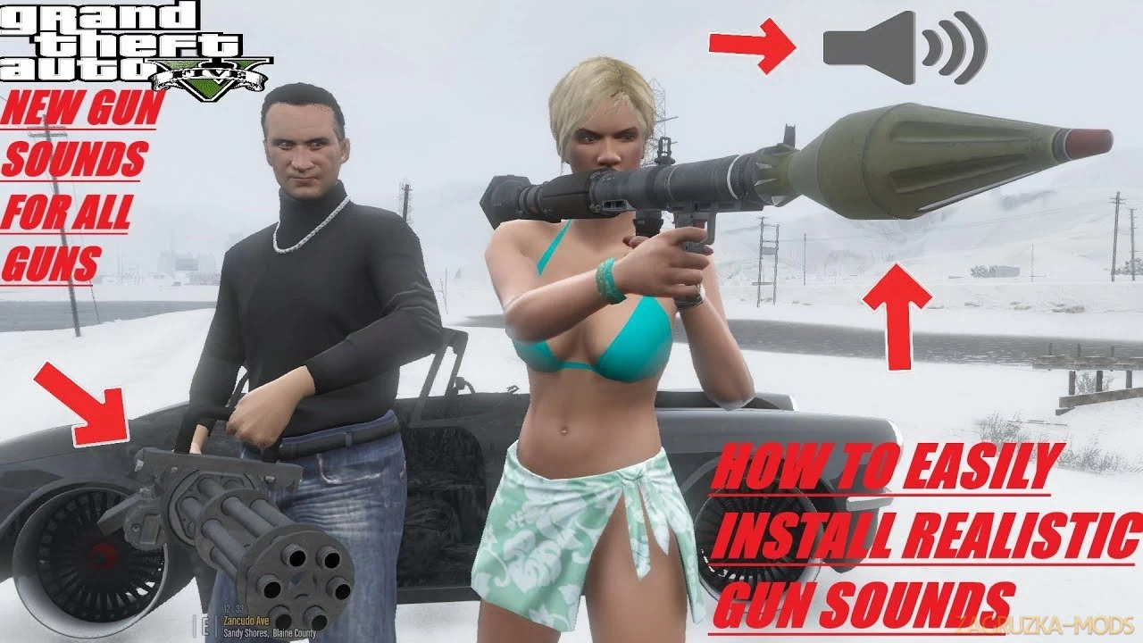 Realistic Guns Sounds v4.0 for GTA 5