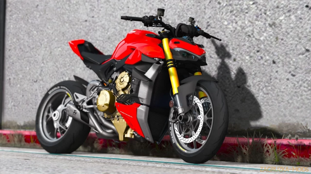 Ducati V4S StreetFighter 2021 v2.0b for GTA 5