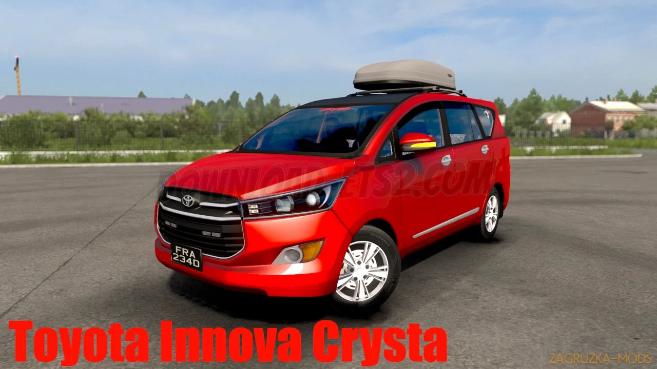 Toyota Innova Crysta + Interior v3.0 (1.38.x) for ETS2