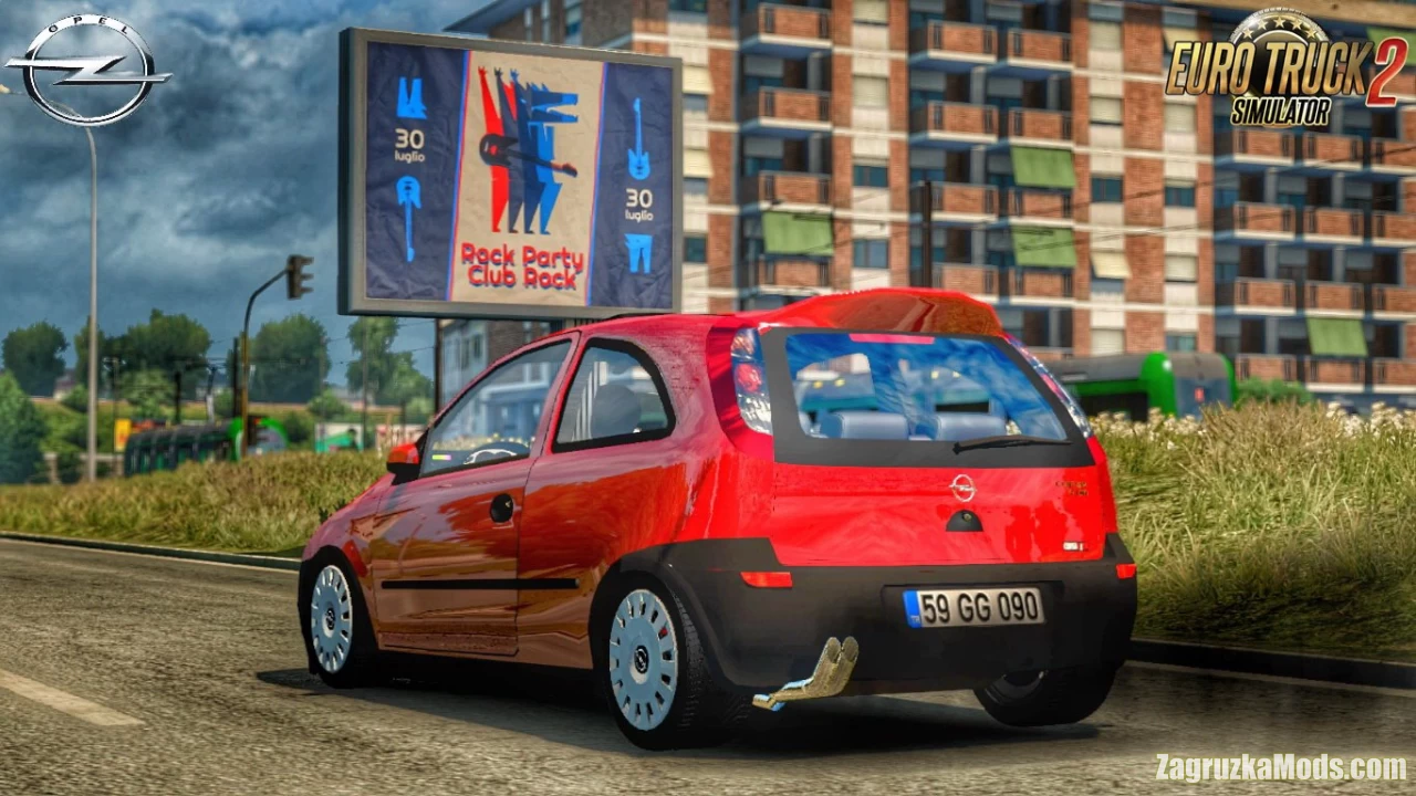 Opel Corsa C 1.7 DTI + Interior v1.9 (1.43.x) for ATS and ETS2
