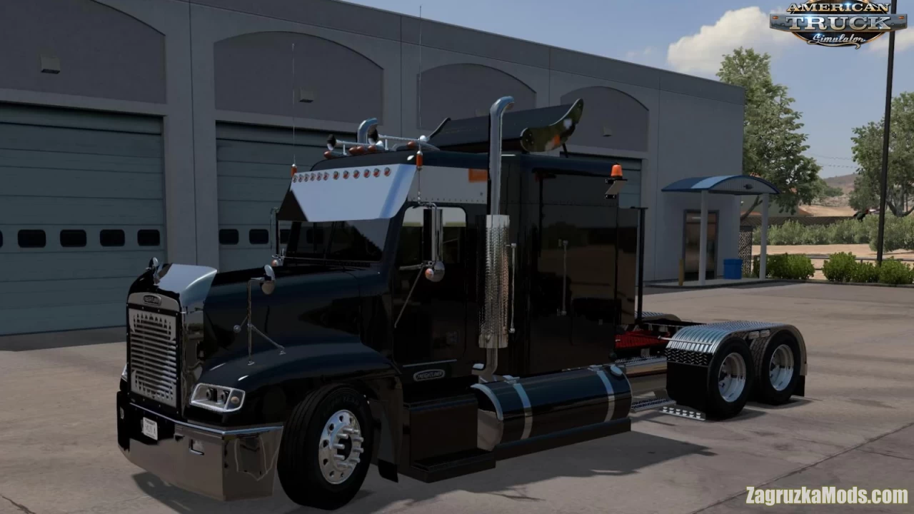 Freightliner FLD Custom v1.9 by ReneNate (1.47.x) for ATS