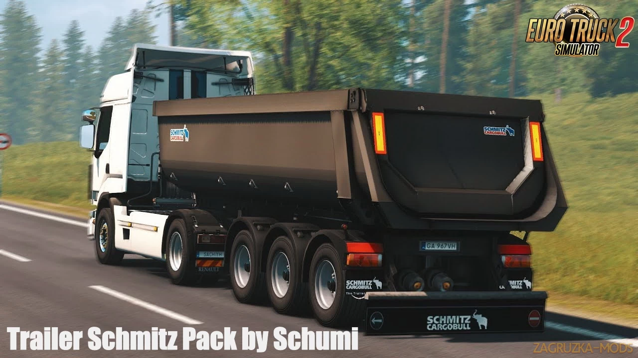 Trailers Schmitz Pack v2.2 by Schumi (1.54.x) for ETS2