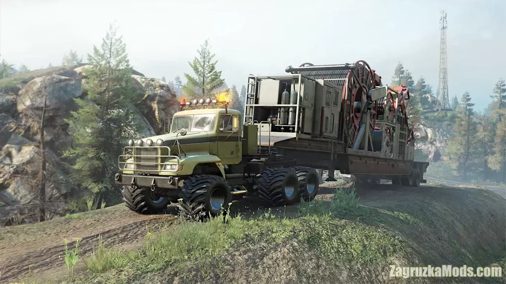 Freightliner M916A1 v1.0 for SnowRunner