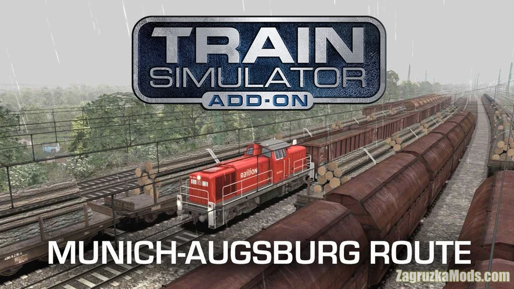 Route Munich - Augsburg v1.0 for TS 2020