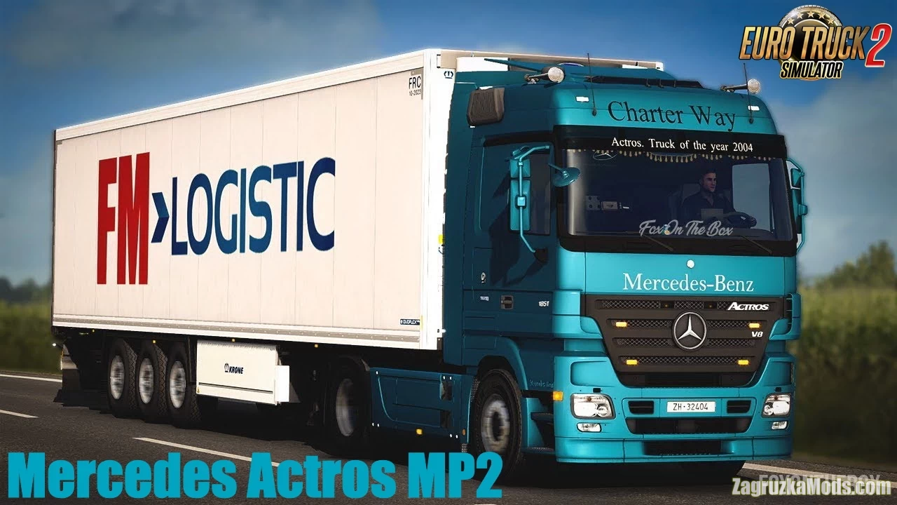 Mercedes-Benz Actros MP2 v4.0 (1.39.x) for ETS2