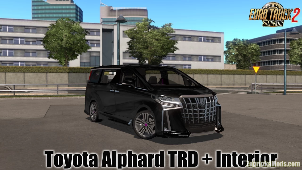 Toyota Alphard TRD + Interior v0.0.1 (1.39.x) for ETS2