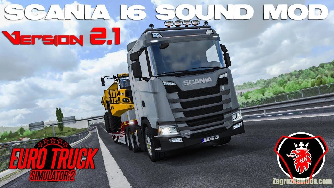 Scania NextGen I6 Sound Mod v5.6 (1.43.x) for ETS2