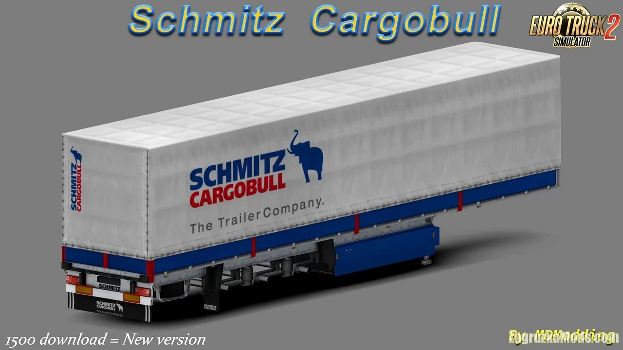 Schmitz Cargobull Trailer v1.3 by MDModding (1.41.x) for ETS2