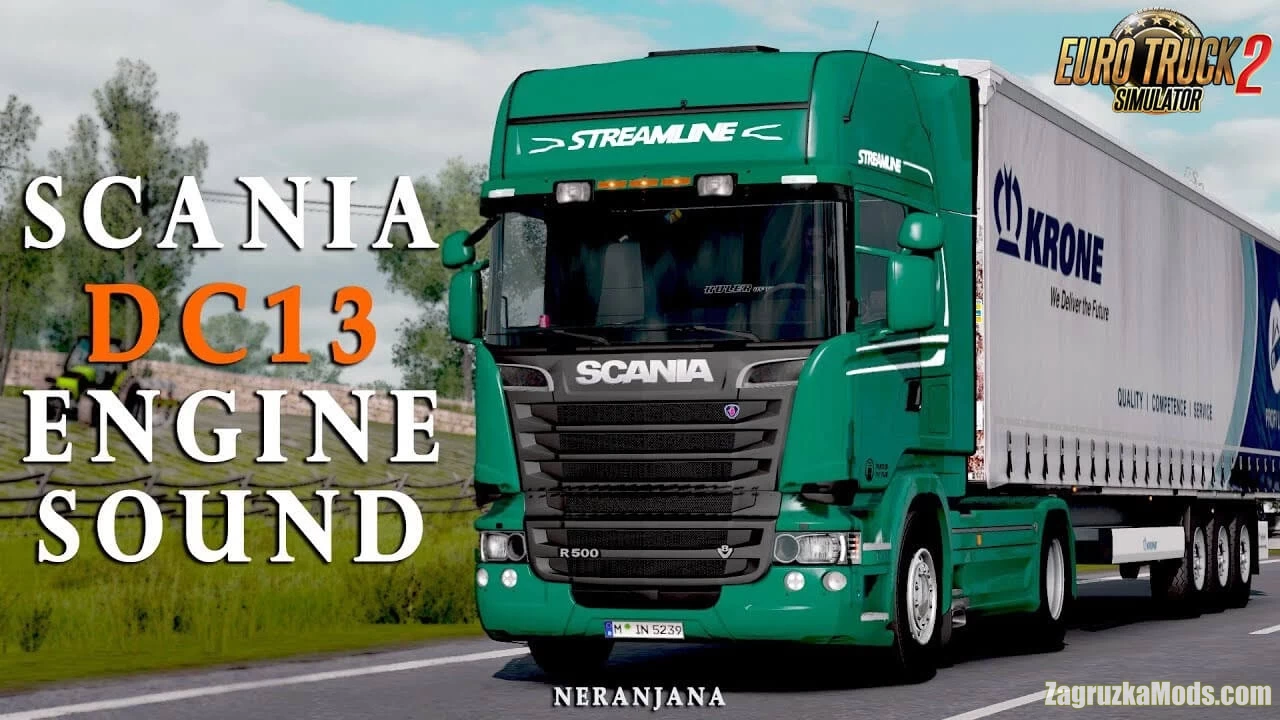 Scania DC13 Engine Sound Mod v3.0 (1.39.x) for ETS2