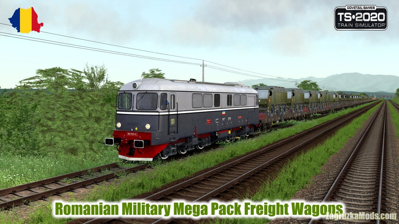 Romanian Military Mega Pack Freight Wagons v1.0 for TS 2020