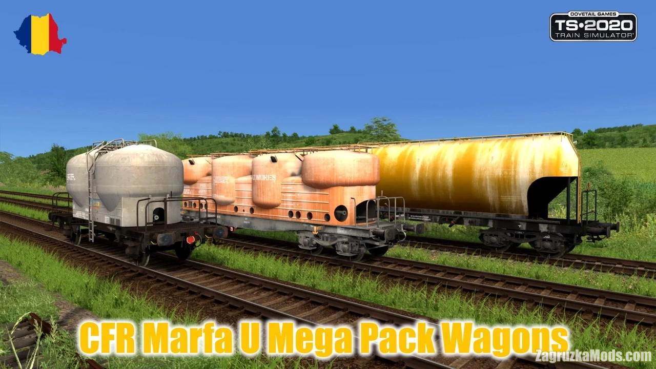 CFR Marfa U Mega Pack Wagons v1.0 for TS 2020